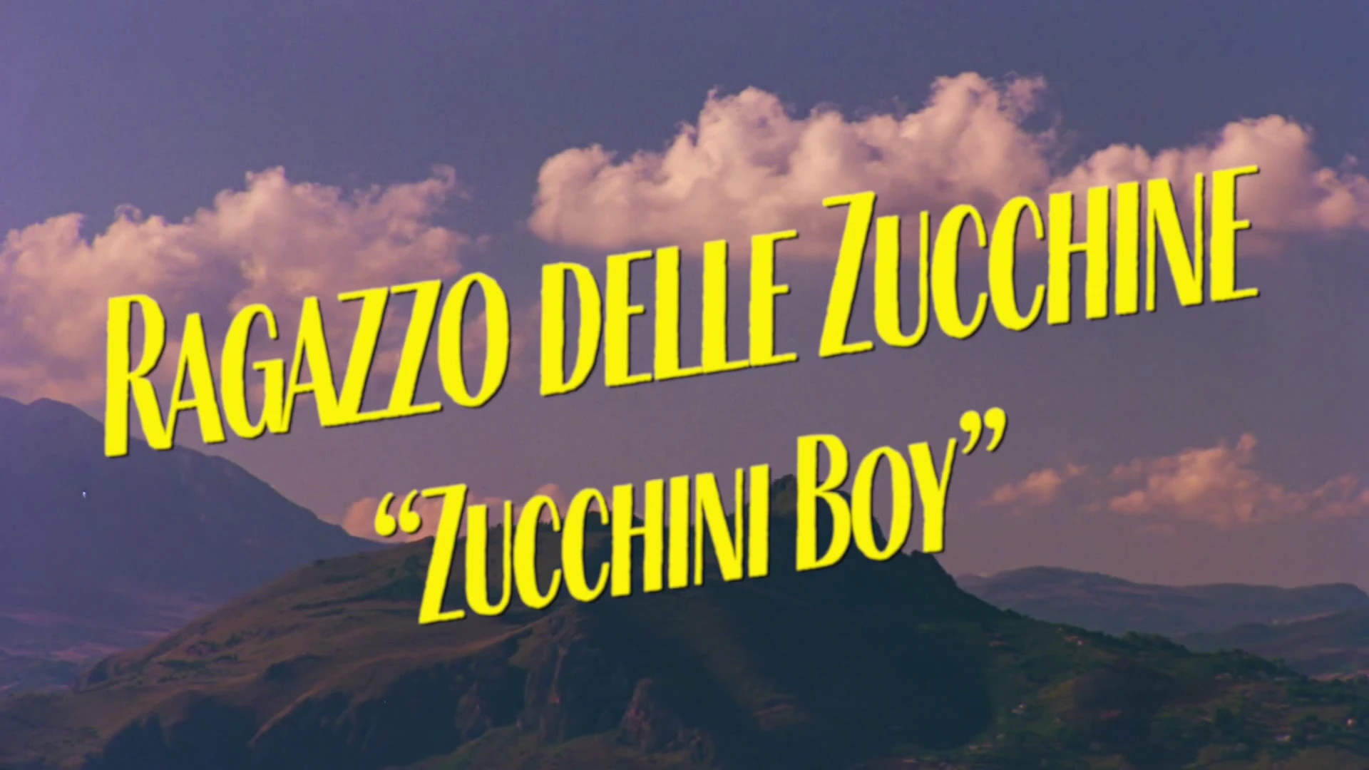 Zucchini Boy – A Film By Brett Lloyd
